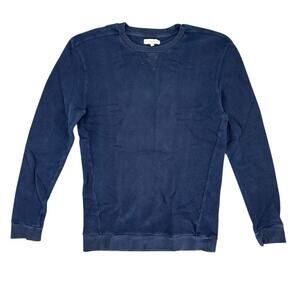 SUITSUPPLY Sweatshirt Navy Blue Pullover Crewneck Size XL